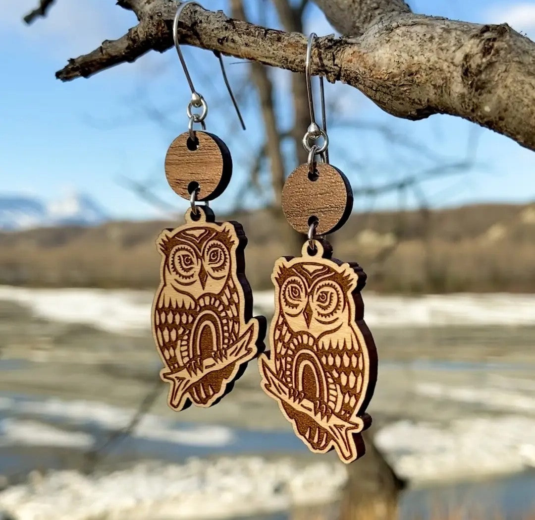 Owl Earrings