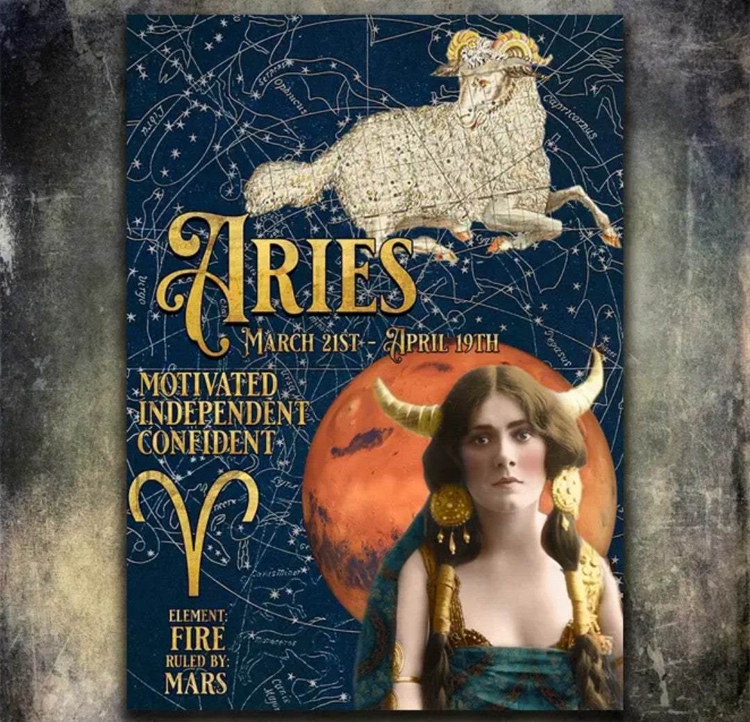 Aries Greeting Card