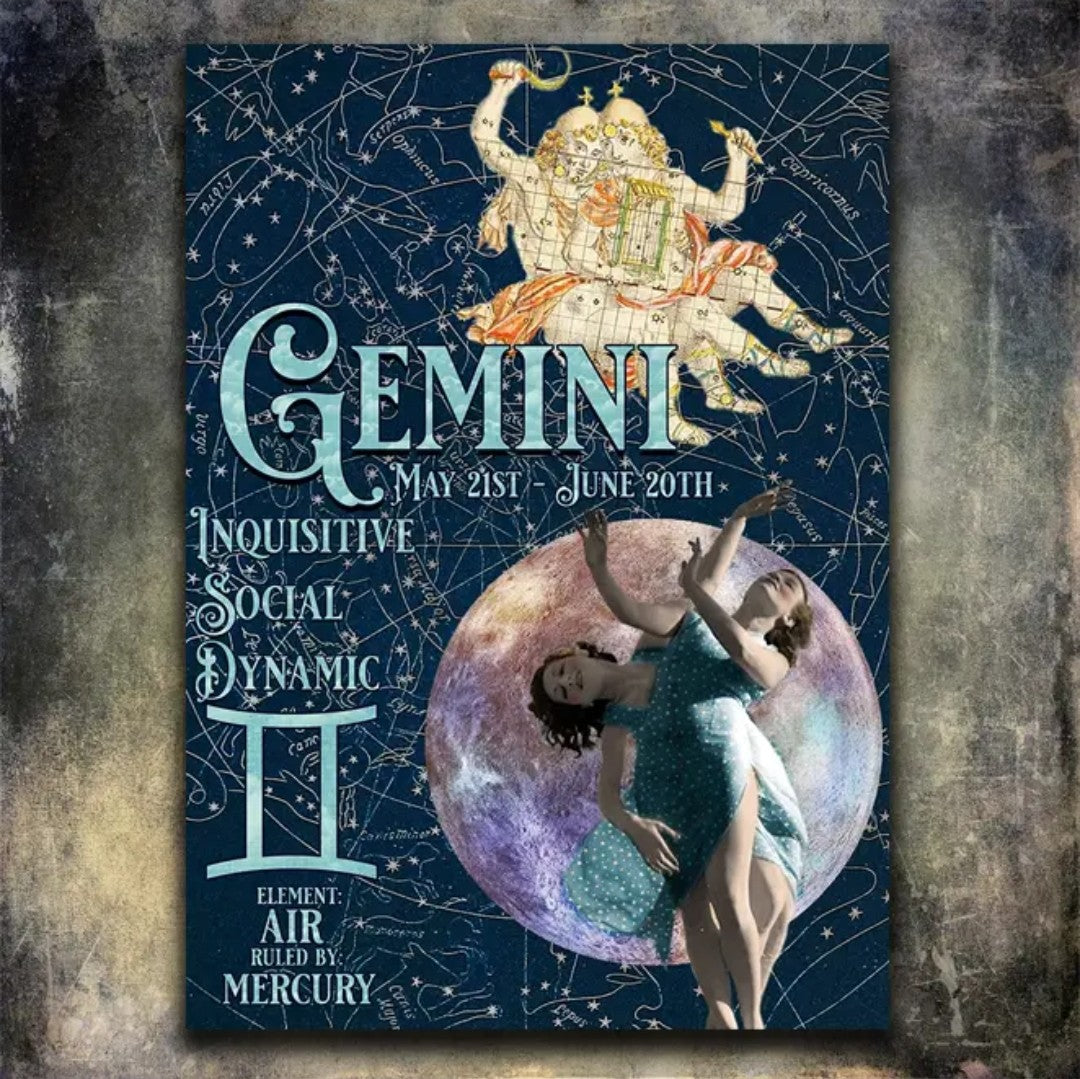 Gemini Greeting Card