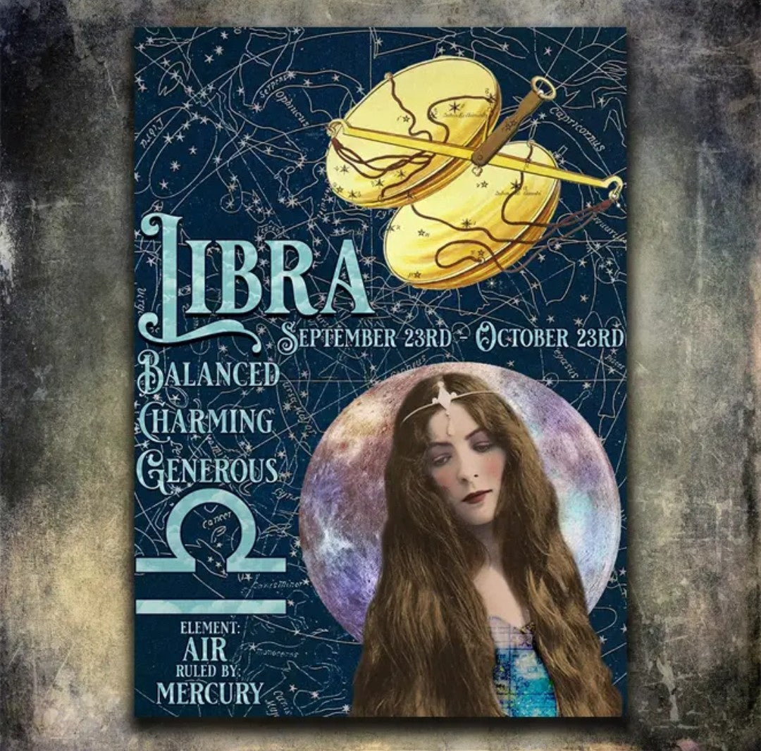 Libra Greeting Card