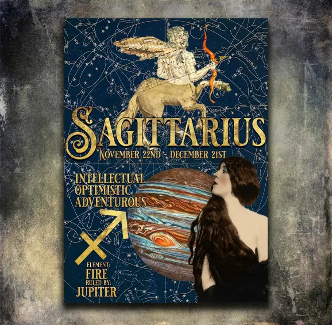 Sagittarius Greeting Card