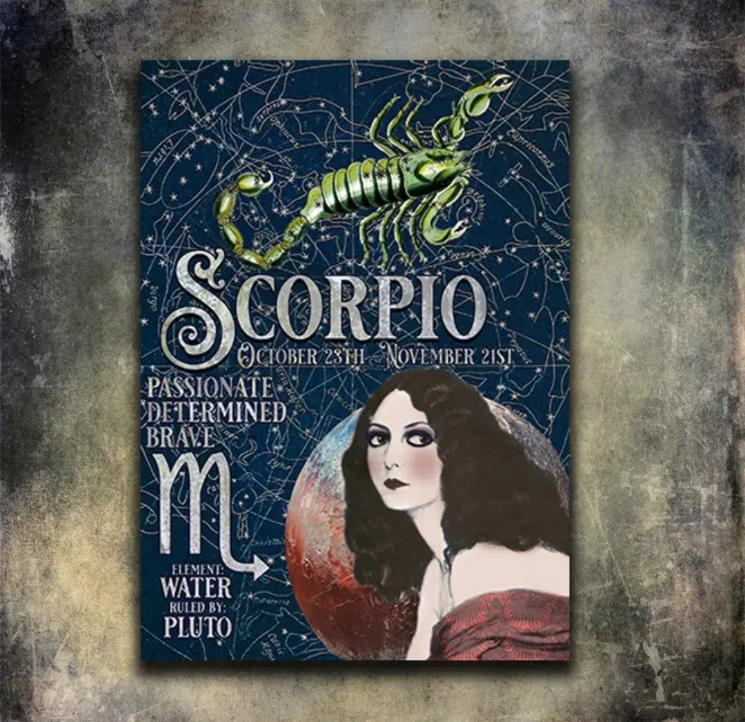 Scorpio Greeting Card