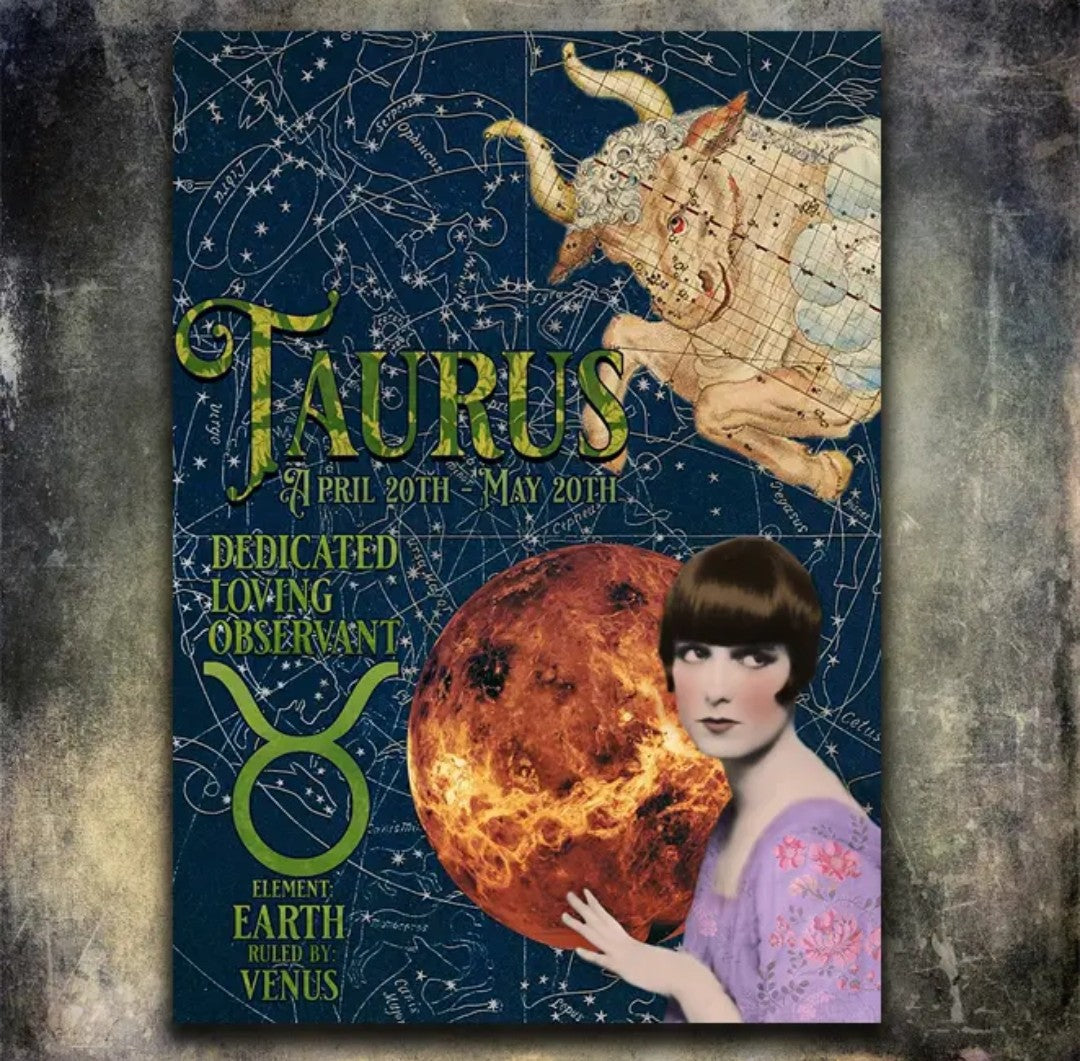 Taurus Greeting Card