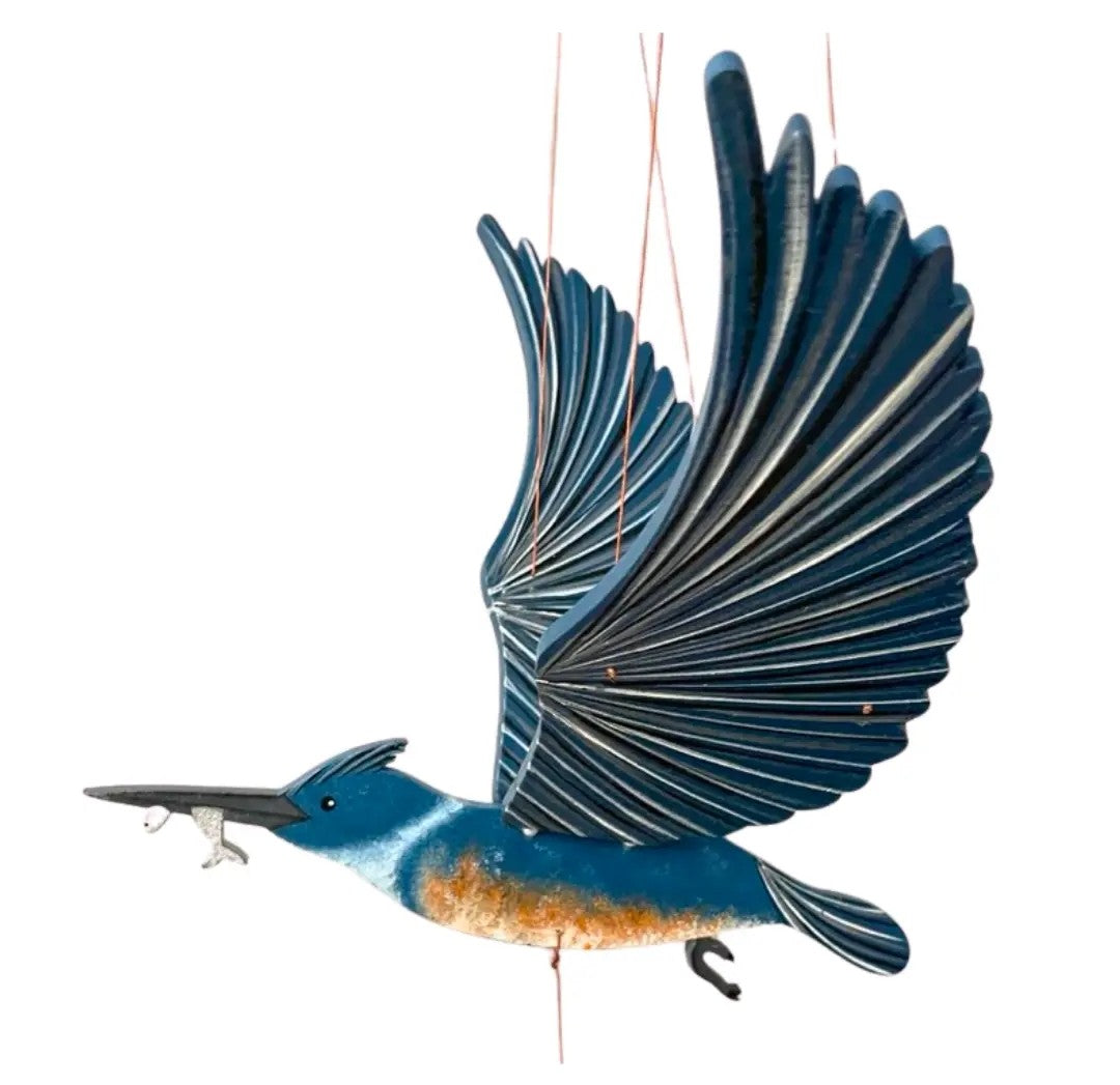 Belted Kingfisher Mobile by Tulia's