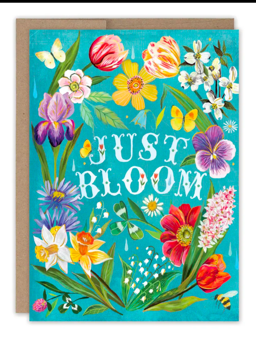 Just Bloom Birthday Card