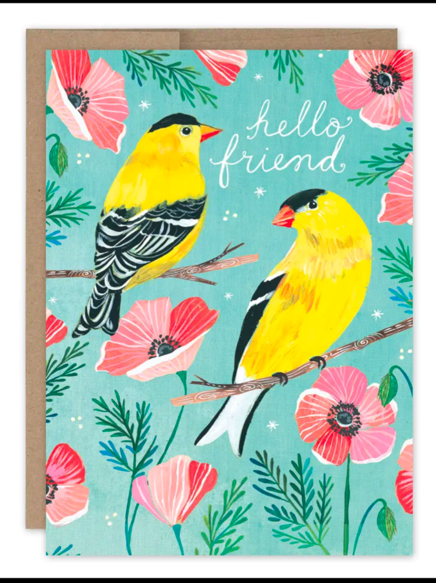 Hello Friend Thinking of You Card