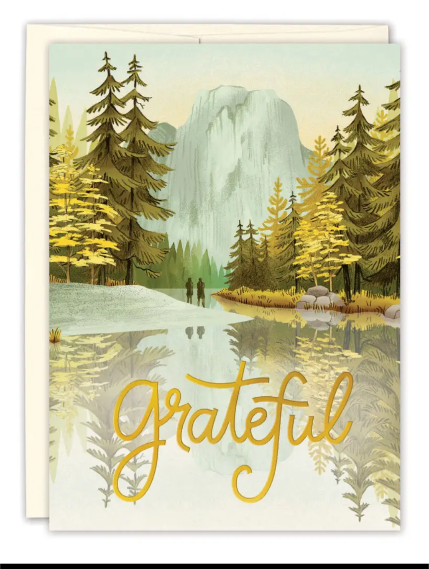 Grateful Landscape Thank You Card