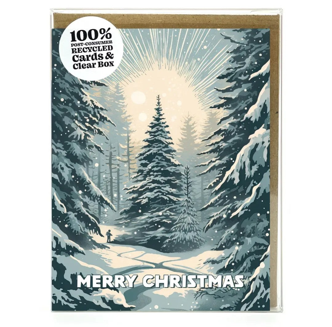 Forest Lights Christmas Cards Box Set