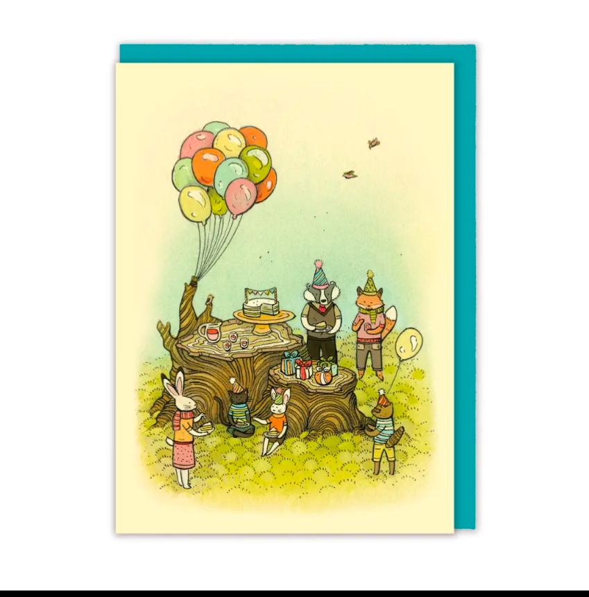 Woodland Celebration Greeting Card