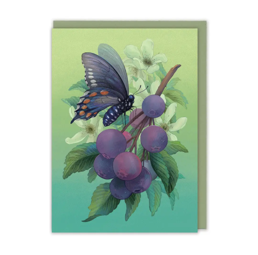 Juneberry Greeting Card