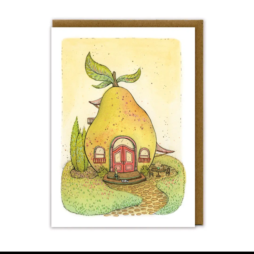 Pear Greeting Card