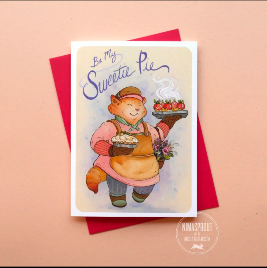 Sweetie Pie Greeting Card