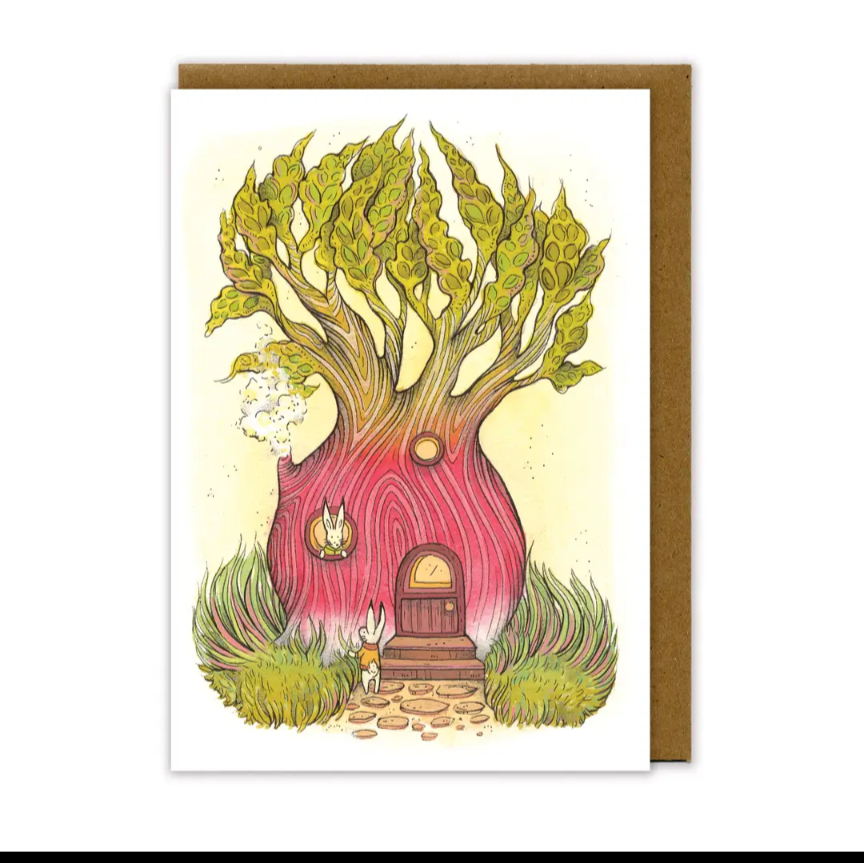 Radish Greeting Card