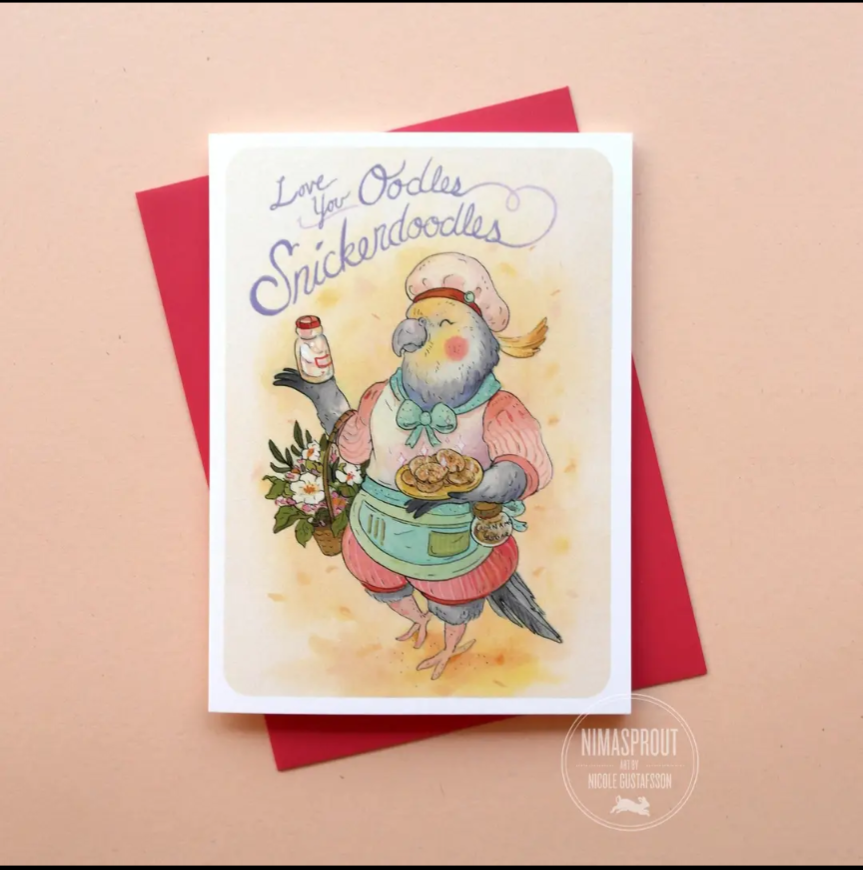 Snickerdoodle Greeting Card