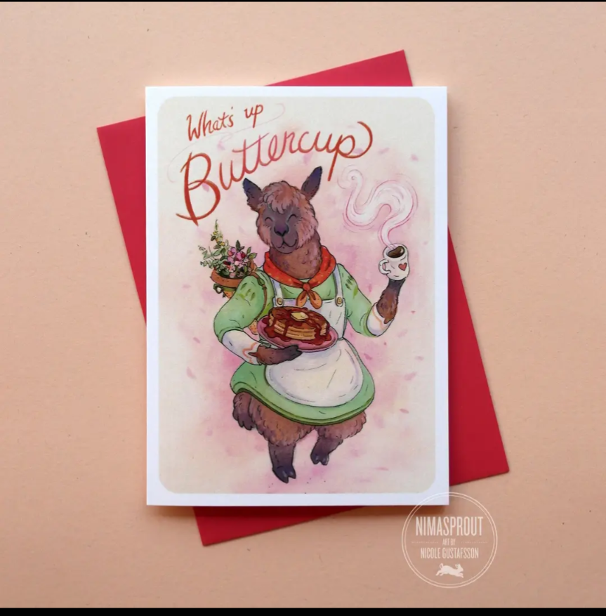 Buttercup Greeting Card