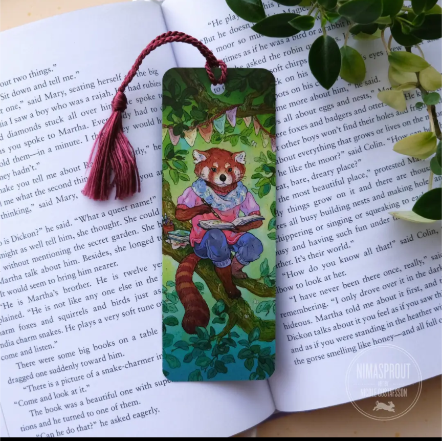 Red Panda Bookmark