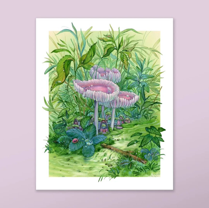 Dew Drop Art Print