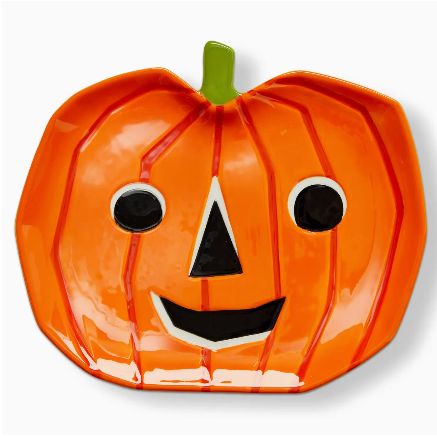 Pumpkin Platter Serveware Orange Earthenware Halloween