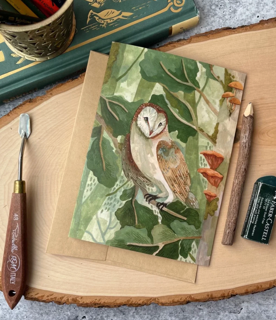 Forest Barn Owl