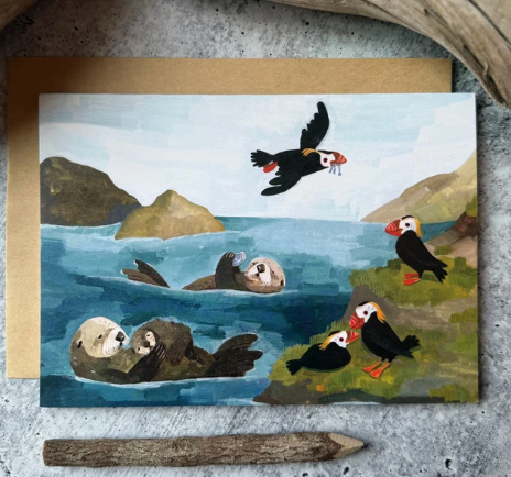 Otter Cove Card