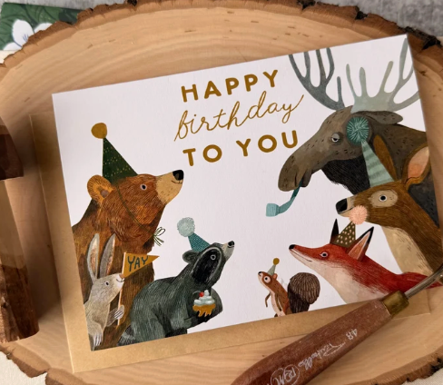 Party in The Woods Card