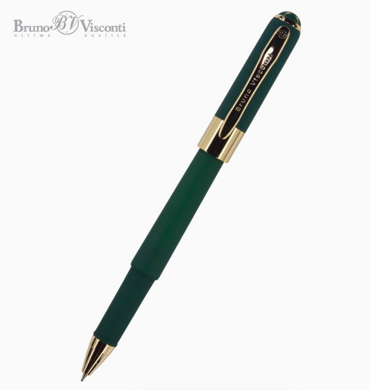 Forest Green Monaco Fine Point Soft Touch Pen, 0.5mm