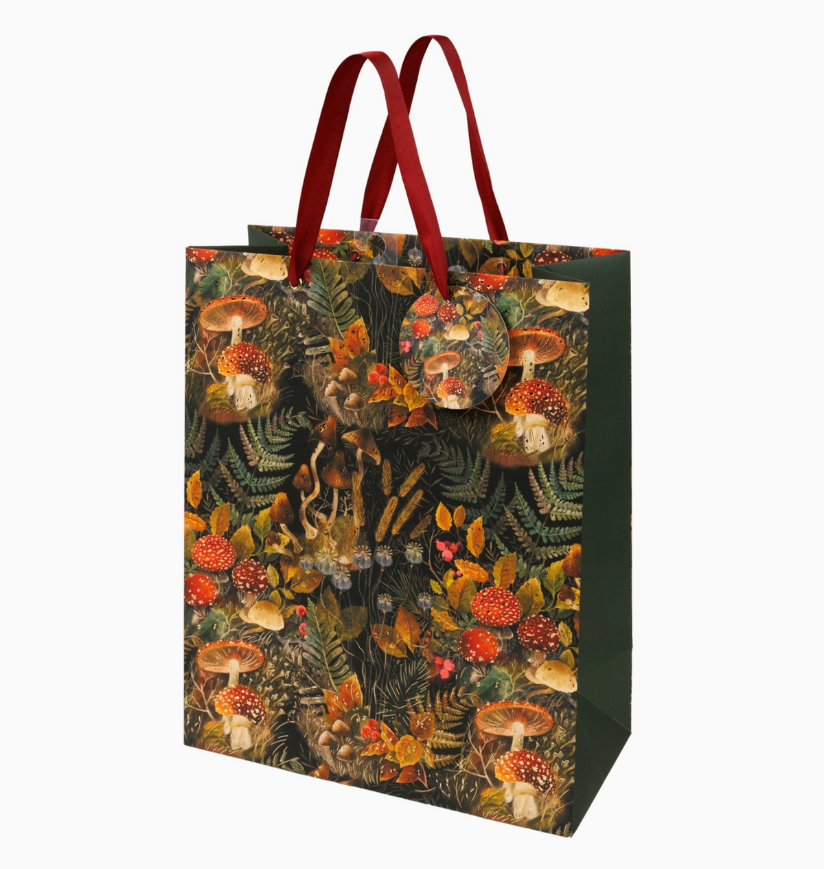 Forest Mushrooms Medium Gift Bag