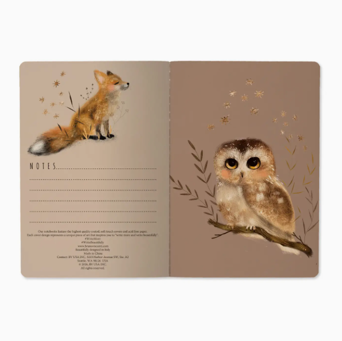 Little Fox Notebook