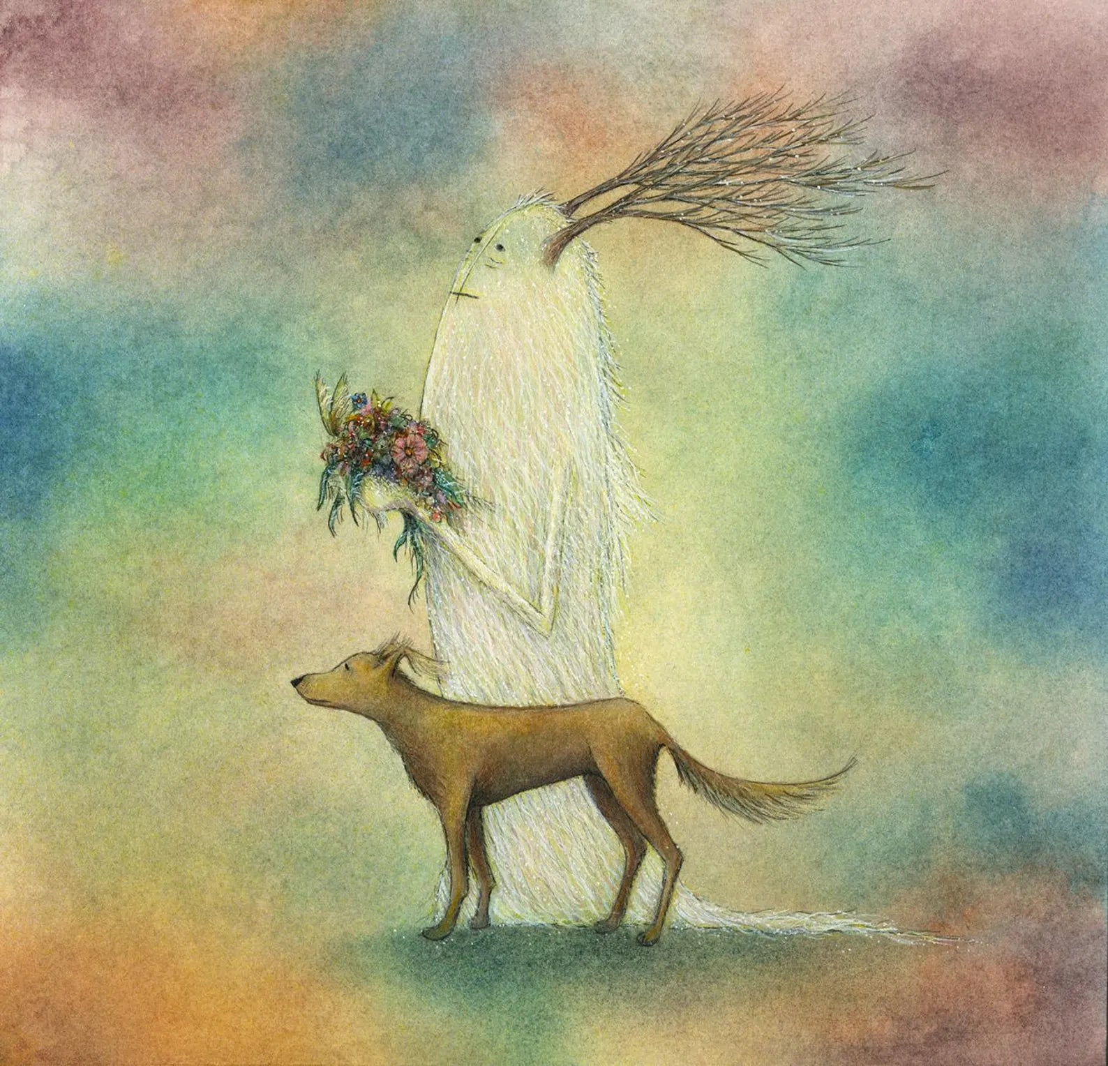 Seeking To Loom Art Print