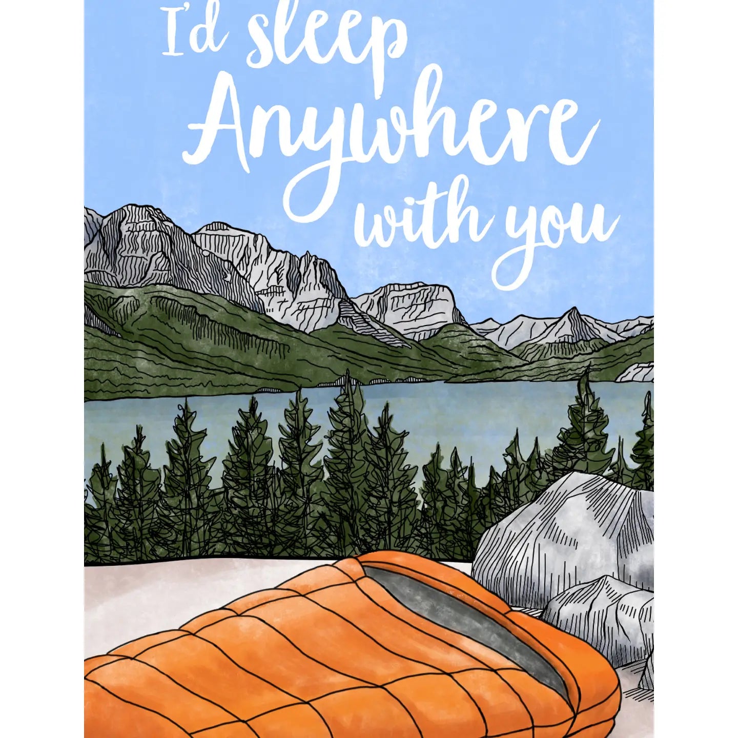 Sleep Anywhere Card