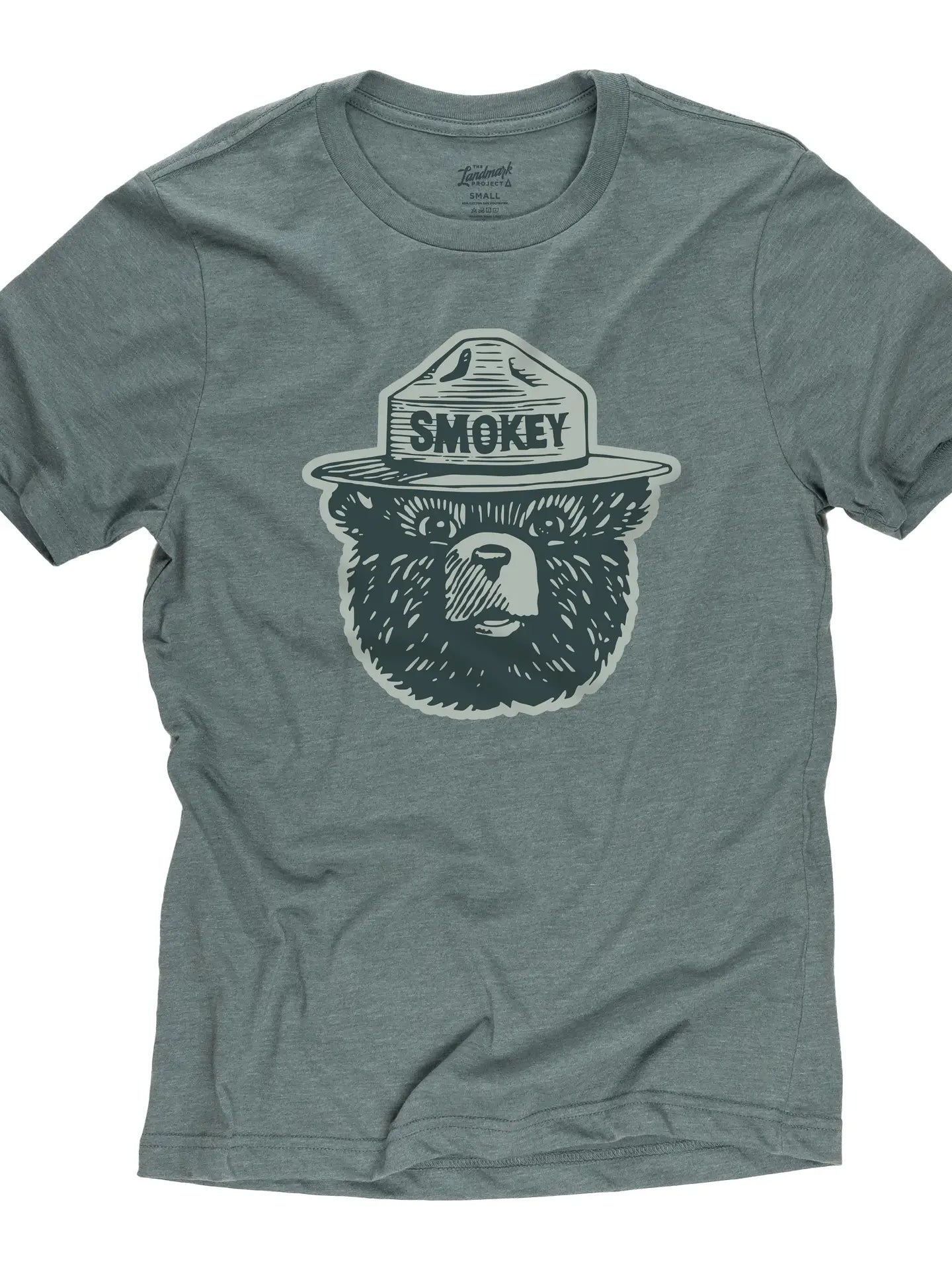 Smokey the Bear Shirt Slate