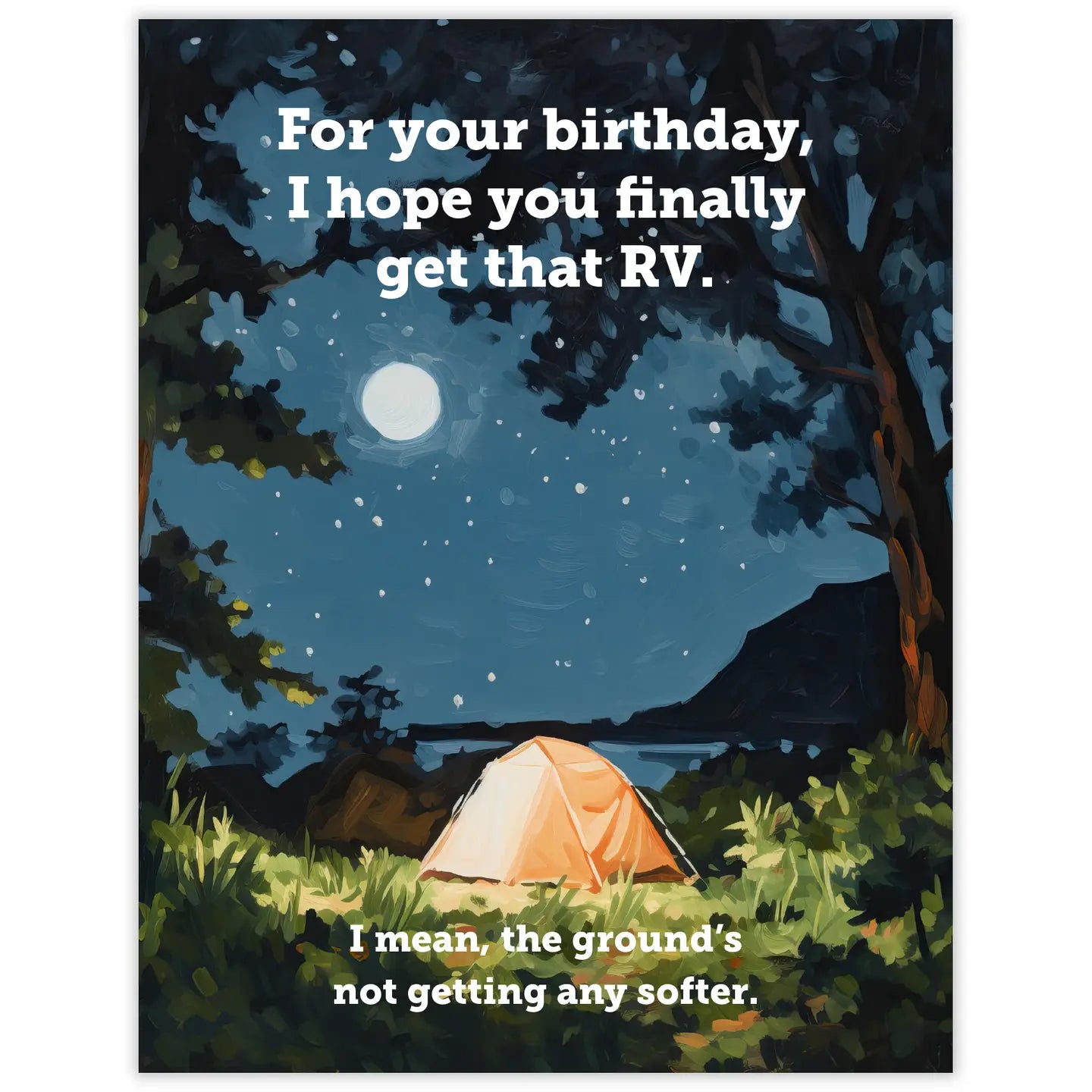 Soft Ground Birthday Greeting Card