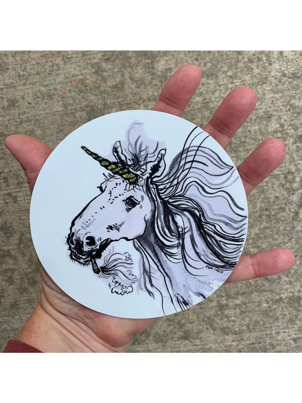 Spliff Unicorn Sticker