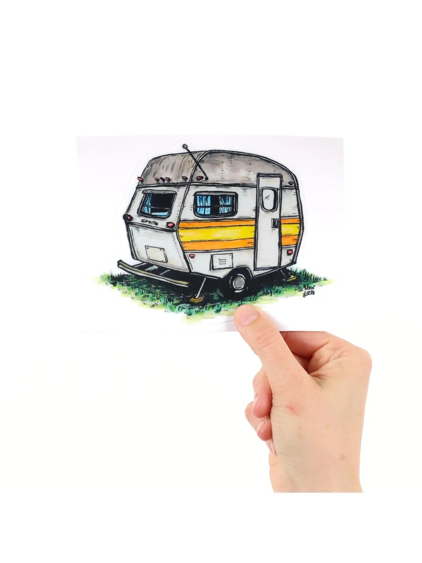 Sprite Camper Sticker