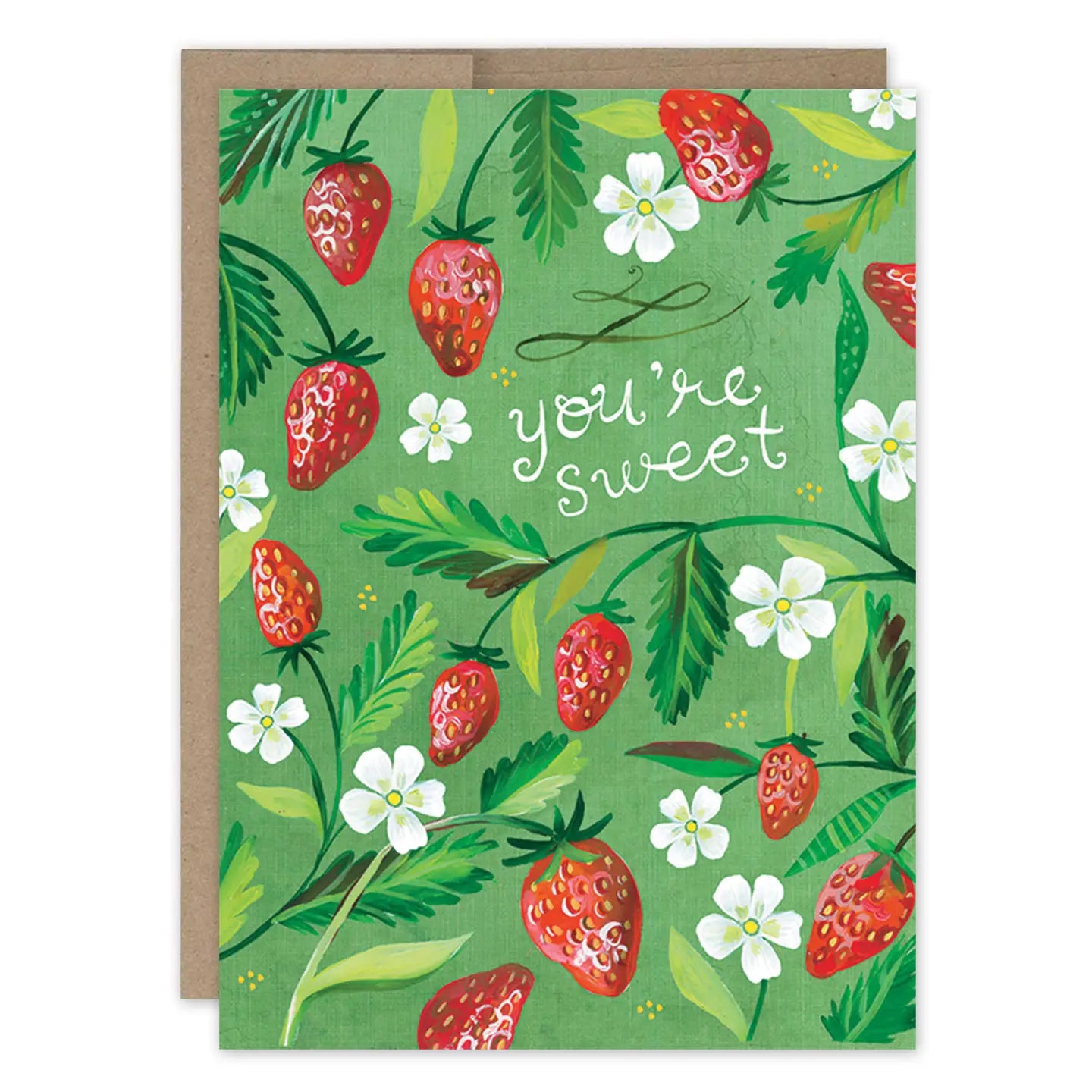 Strawberry Patch Birthday Card