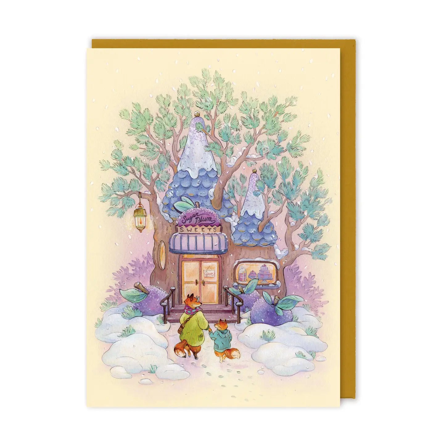 Sugar Plum Sweets Holiday Card