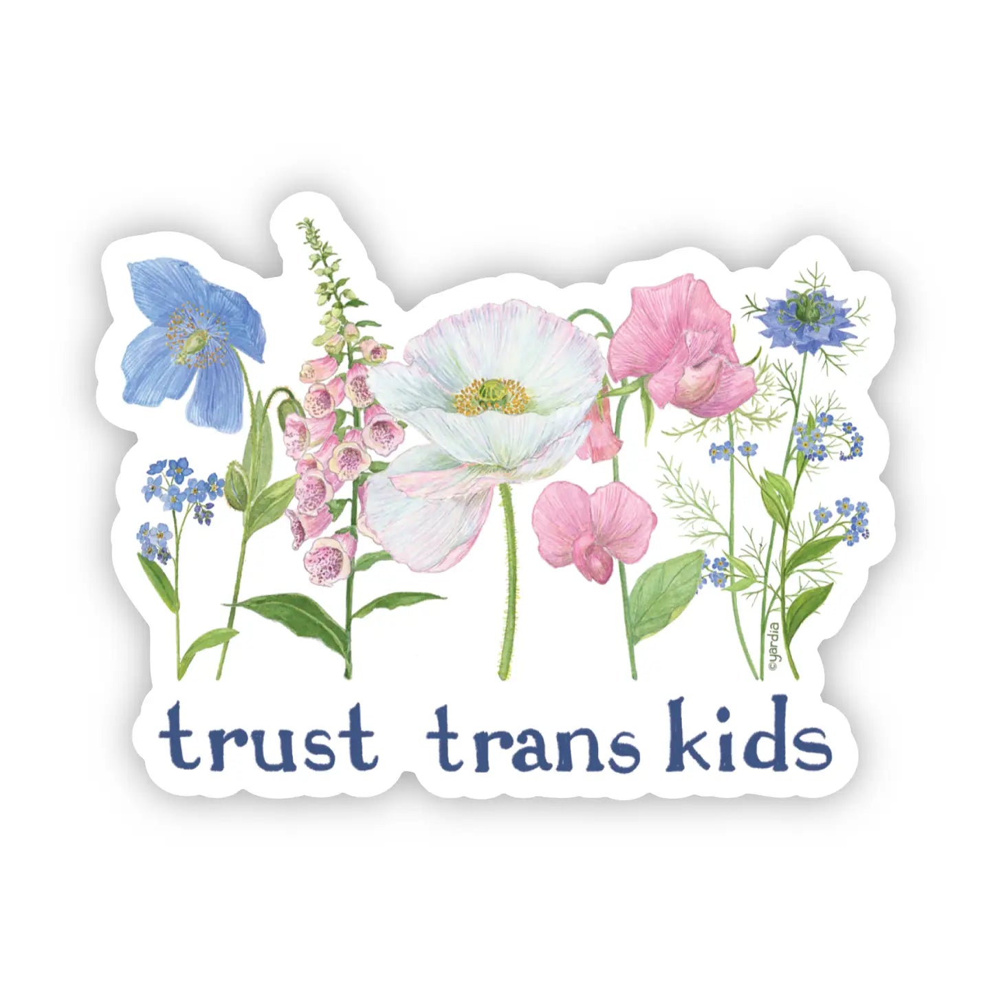 Trust Trans Kids Sticker