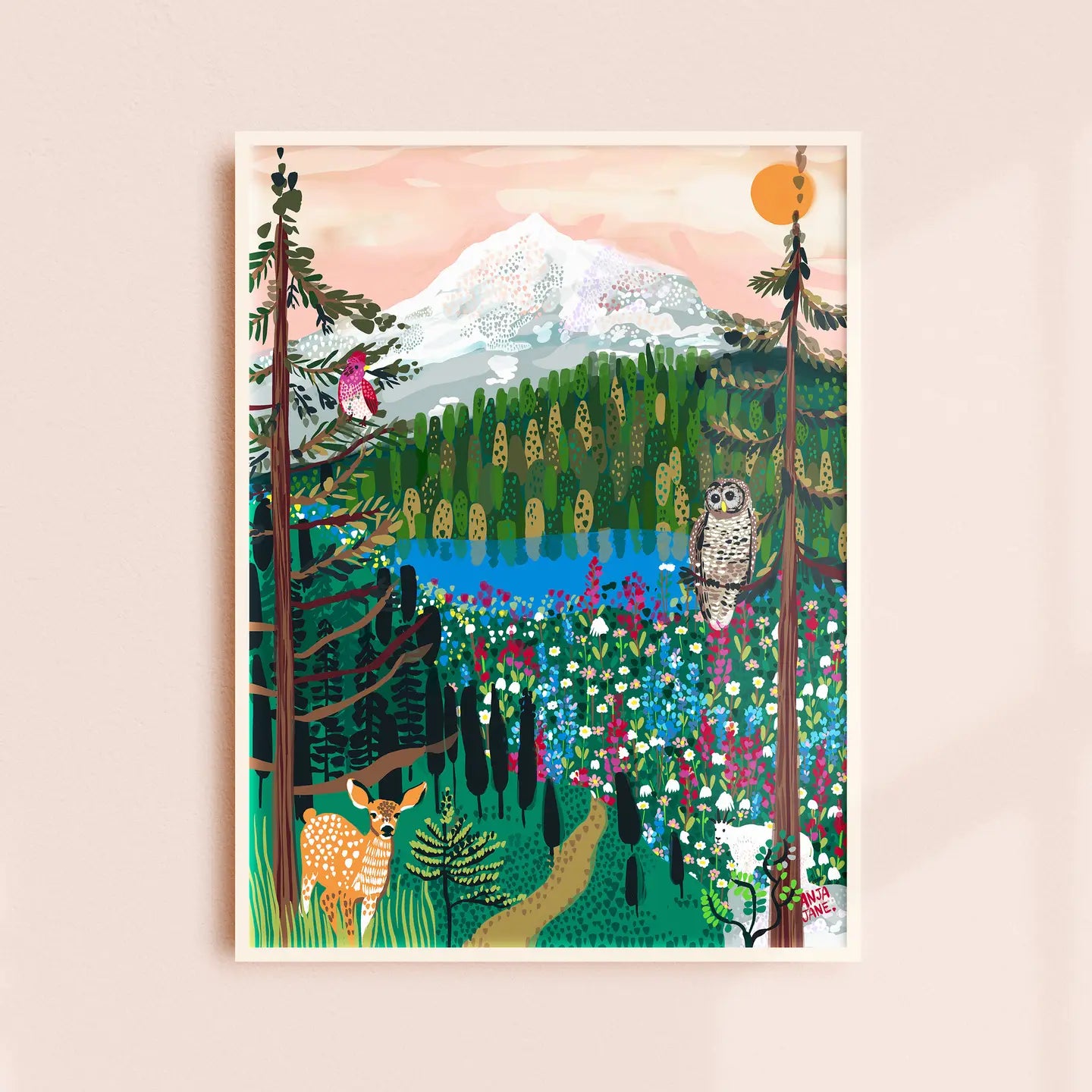 Tahoma Art Print