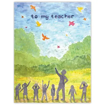 Teacher Appreciation Card - Back to School Card