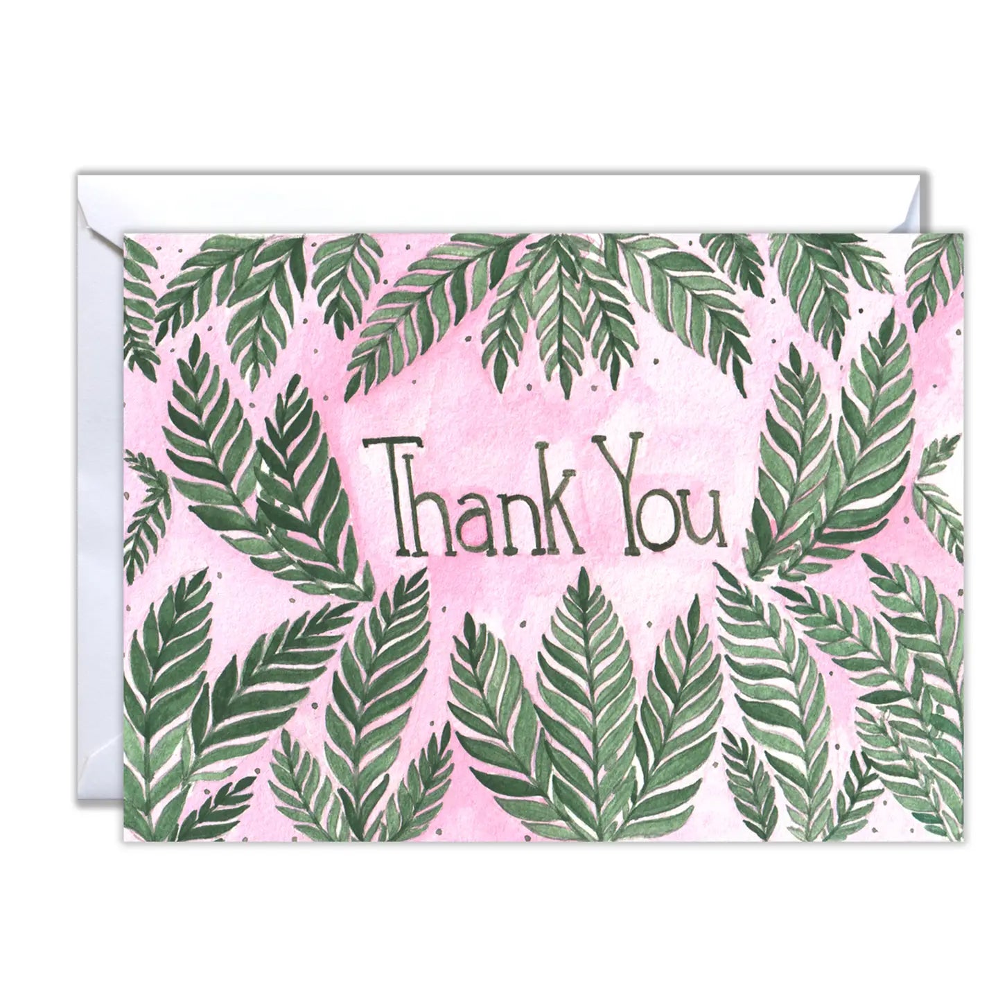 Thank You Fern Greeting Card