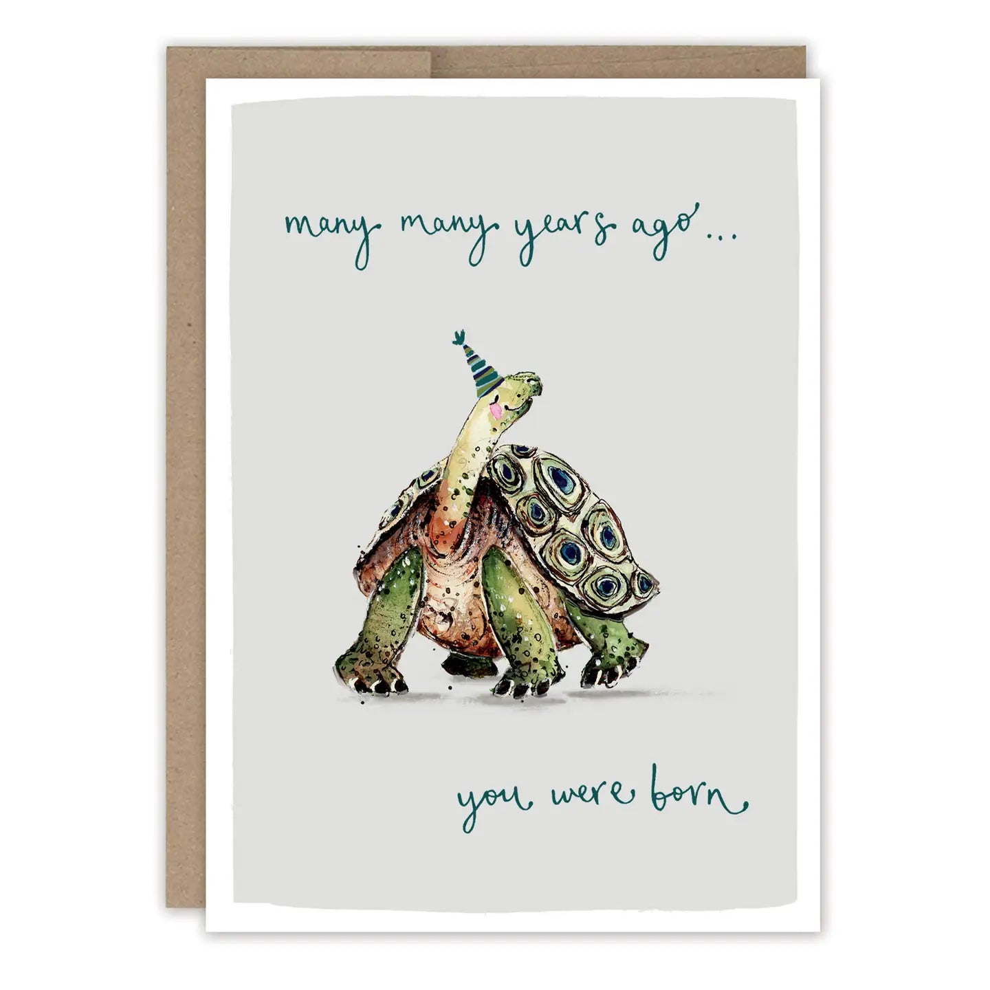 Tortoise Birthday Card