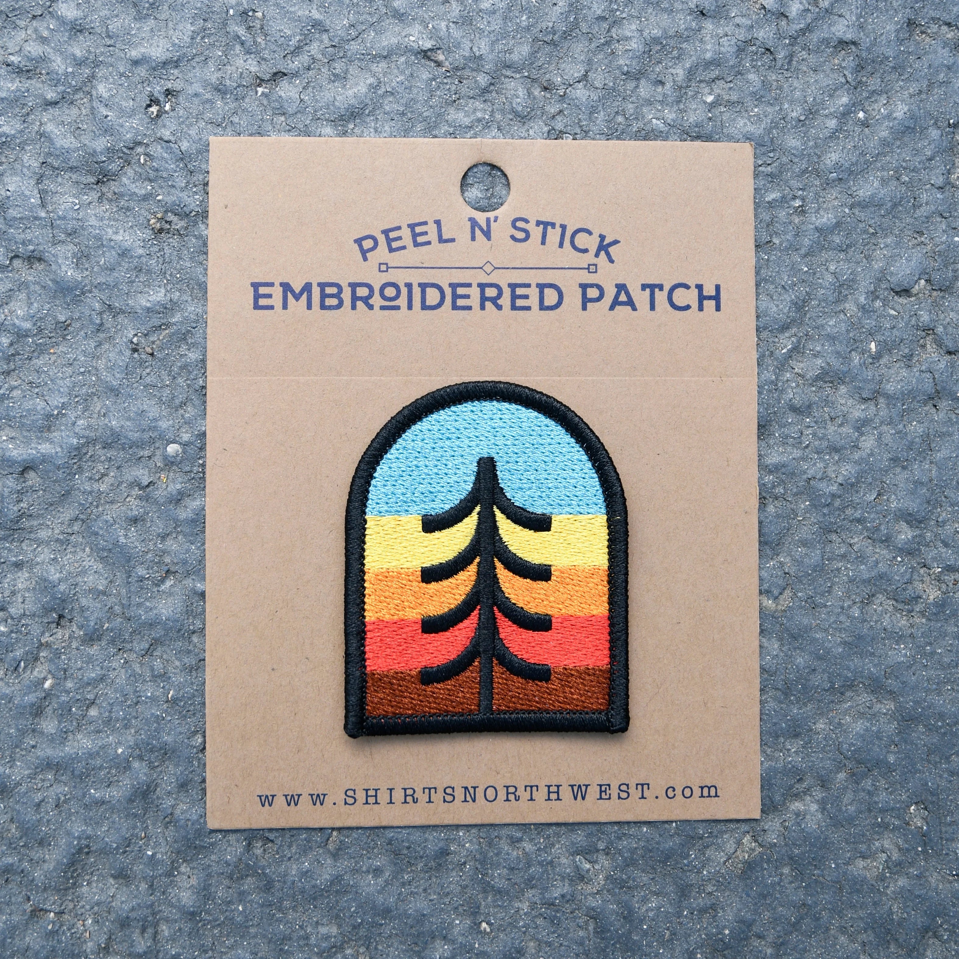 Tree Crest Embroidered Patch