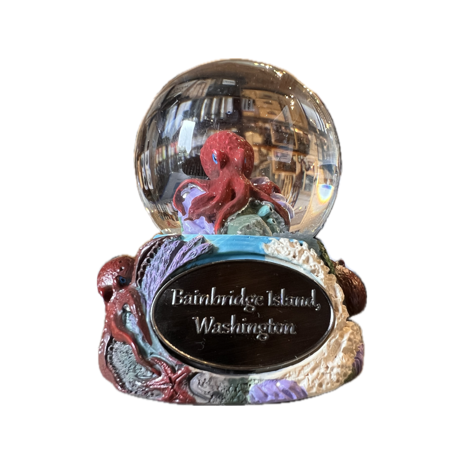Octopus 45mm Snow Globe
