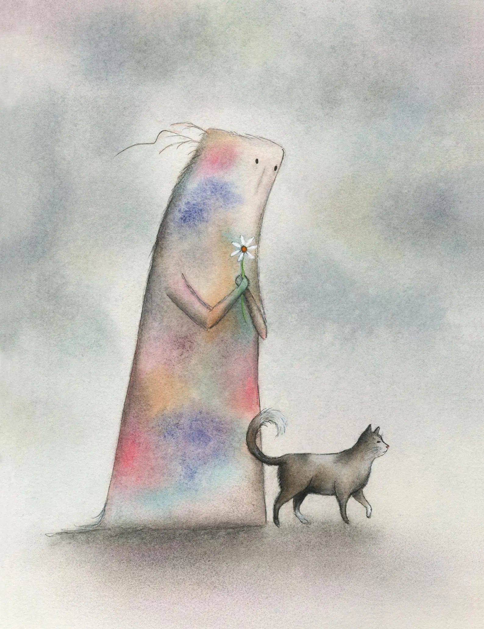 Untraveled Harmony Greeting Card