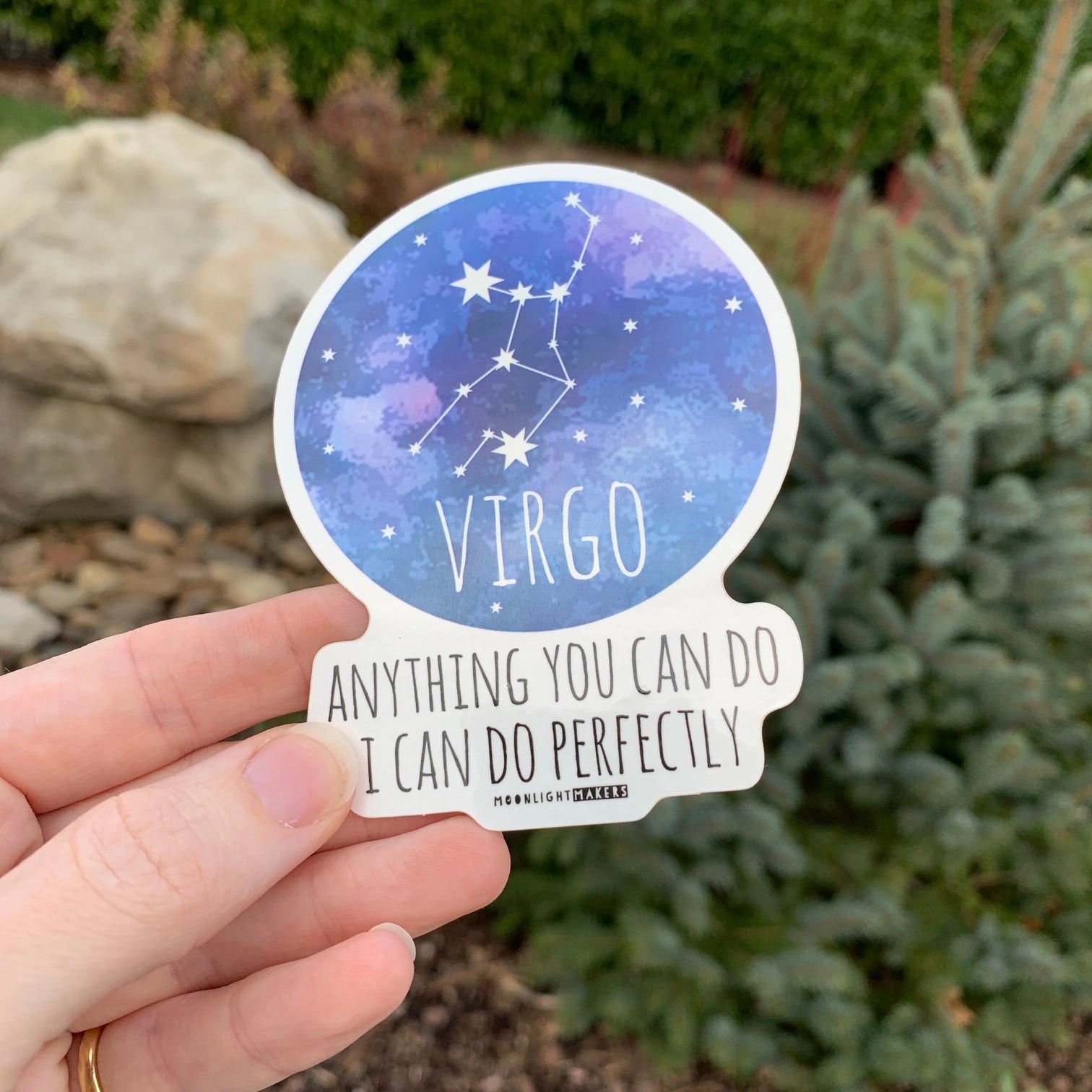 Virgo Astrology Sticker