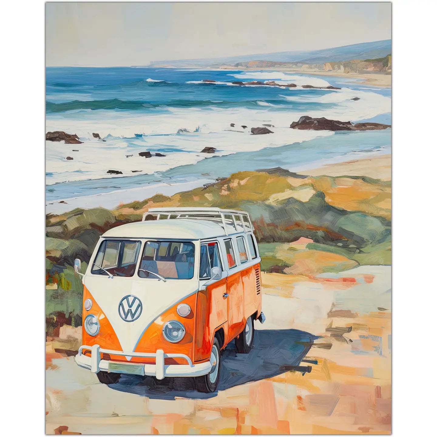 Volkswagen Van Art Print