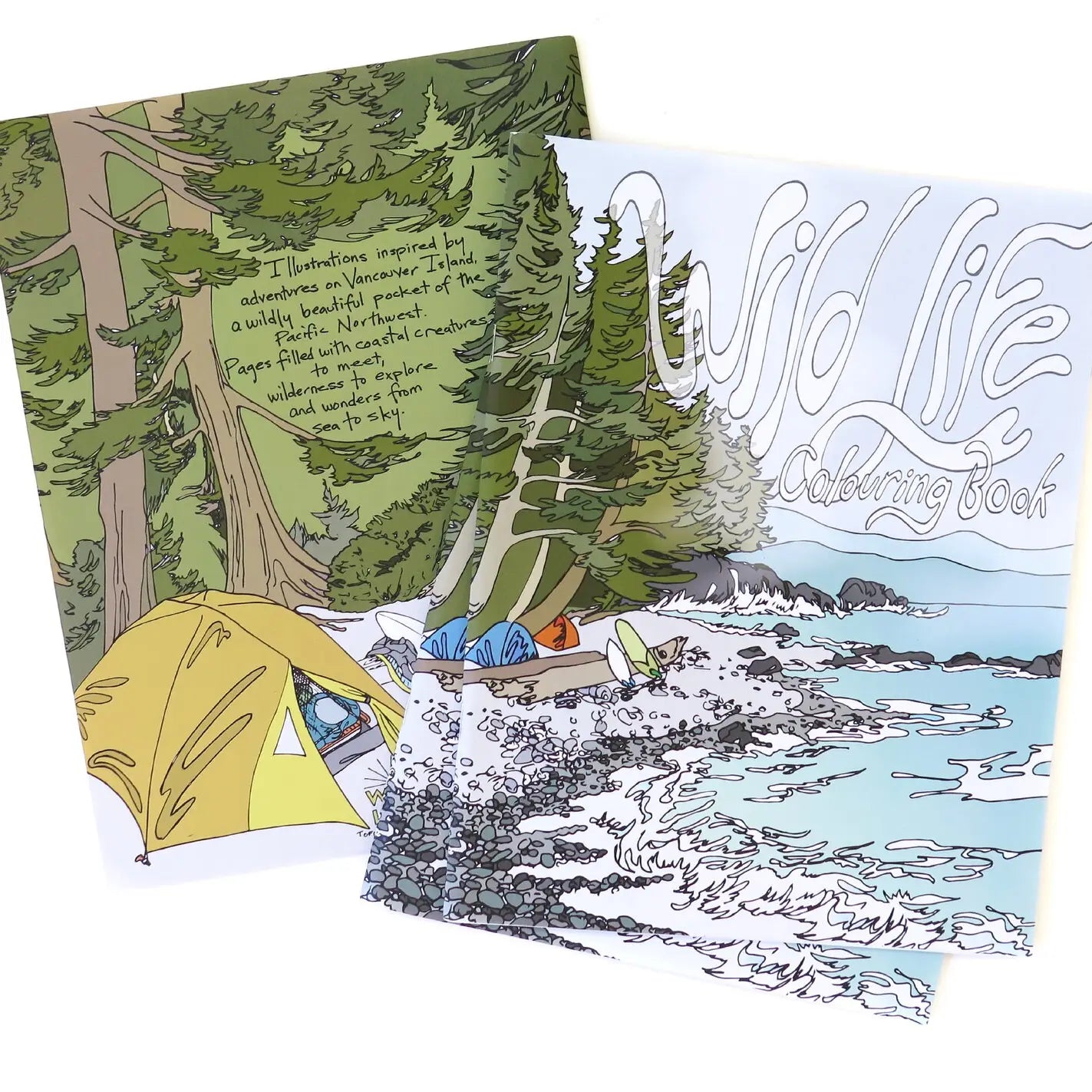 Wild Life Coloring Book