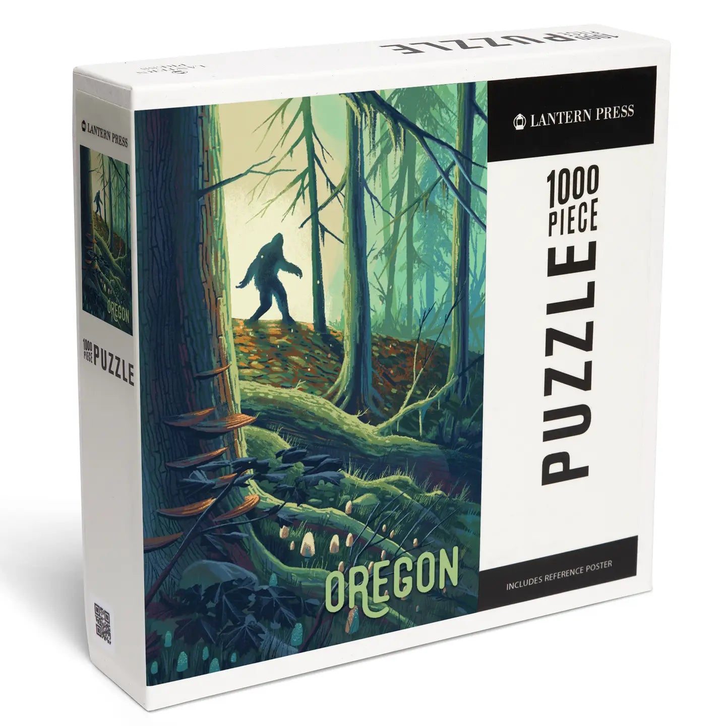 Wanderer, Bigfoot in Forest 1000 Piece Puzzle