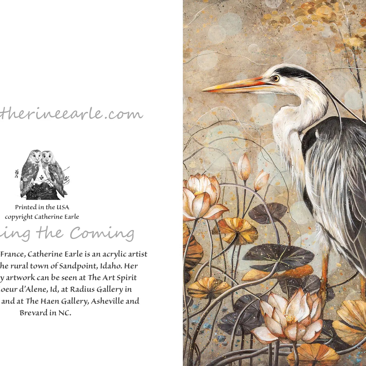 Watching The Coming | Greeting Card