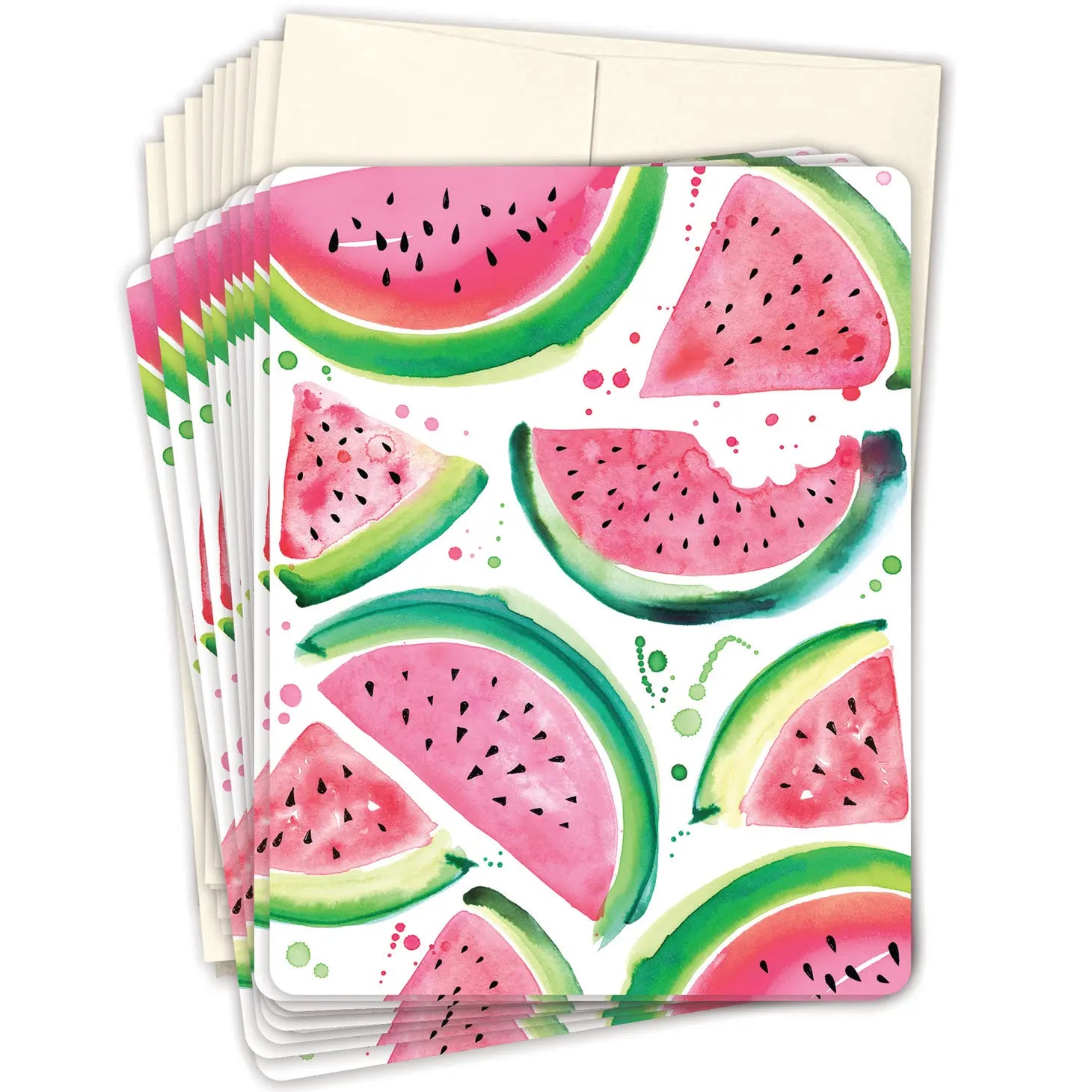 Watermelons Boxed Cards - Set of 10